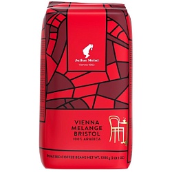 Кофе JULIUS MEINL VIENNA MELANGE BRISTOLD в зернах /пакет/ 1кг*6