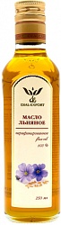 Масло DIAL-EXPORT Льняное нерафинированное /стекло/ 0,25л*6