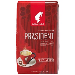 Кофе JULIUS MEINL Vienna Prasident (Президент) в зернах /пакет/ 500г*12