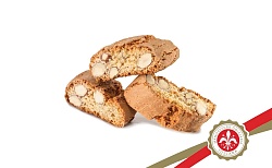 Печенье MASINI CANTUCCINI TOSCANI I.G.P с миндалем /картон/ 200г*12