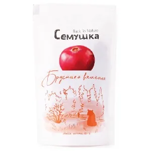Брусника СЕМУШКА вяленая /зип-пакет/ 50г*8