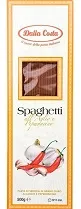Макаронные изделия DALLA COSTA Спагетти с чесноком и острым перцем /картон/ 500г*20