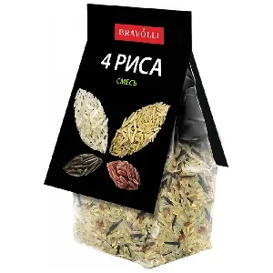 Смеcь BRAVOLLI 4 риса 350г*11
