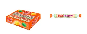 Мармелад DOCILE Ассорти DOCIGOMA ASSORTED JELLY ROLLLS оранжевый блок 30г*30