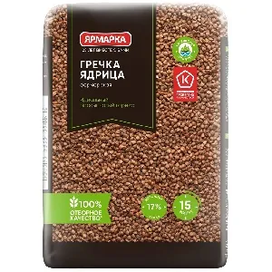 Гречка ЯРМАРКА ядрица фермерская 700г*10 Гречка ЯРМАРКА ядрица фермерская 700г*10