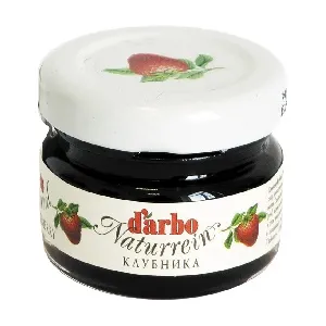 Конфитюр DARBO Клубника /стекло/ 28г*60