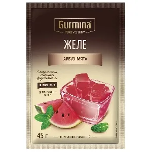 Желе GURMINA HONEY STORY арбуз-мята 45г*20