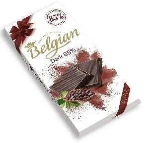 Шоколад THE BELGIAN горький 85% /картон/ 100г*25 Шоколад THE BELGIAN горький 85% /картон/ 100г*25