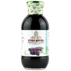***Сок GEORGIA'S NATURAL ORGANIC из черной моркови холодного отжима /стекло/ 330мл*20