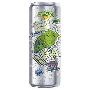 Пиво ORIGAMIKA IPA безалкогольное нефильтрованное непастеризованное неосветлённое /жесть/ 330мл*12