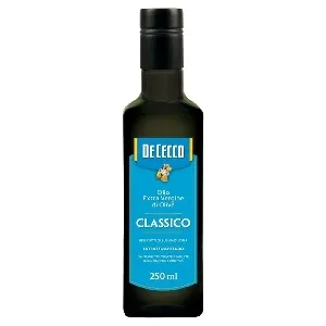 Масло DE CECCO CLASSICO оливковое Extra Vergine нерафинированное /стекло/ 250мл*12