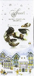 Конфеты AMERI ZV50005 шоколадные с нач.пралине Seashells НГ /картон/ 125г*12