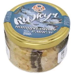 Кижуч САМАРСКИЙ ИКОРНЫЙ ДОМ в масле /стекло/ 200г*6