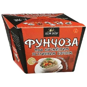 Вермишель SENSOY Премиум б/п Фунчоза под КИТАЙСКИМ устричным соусом 125г*12 Вермишель SENSOY Премиум б/п Фунчоза под КИТАЙСКИМ устричным соусом 125г*12