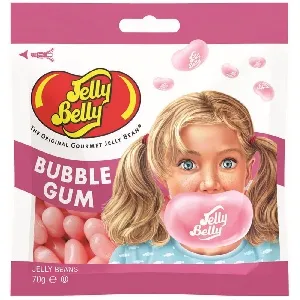Драже JELLY BELLY BUBBLE GUM жевательное жевательная резинка /пакет/ 70г*12