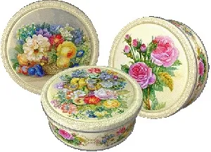Печенье REGNUM Акварель /жесть/ 400г*12