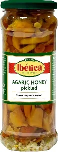Опята IBERICA маринованные /стекло/ 580мл*12