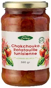 Шакшука JARDINS DE CARTHAGE из овощей /стекло/ 350г*12