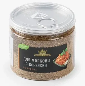 Приправа ЦАРСКАЯ ПРИПРАВА для моркови по-корейски /банка/ 80г*10 Приправа ЦАРСКАЯ ПРИПРАВА для моркови по-корейски /банка/ 80г*10
