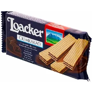 Вафли LOACKER CLASSIC Крем-какао 90г*12 Вафли LOACKER CLASSIC Крем-какао 90г*12