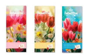 Чай SEBASTEA Spring Tradition Message черный ассорти (9 пак. в подар.открытке) /картон/ 13,5г*15