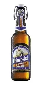 Пиво MONCHSHOF ORIGINAL светлое фильтрованное пастеризованное /стекло/ 0,5л*20