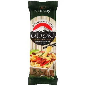 Лапша SENSOY Премиум пшеничная UDON /пакет/ 300г*24 Лапша SENSOY Премиум пшеничная UDON /пакет/ 300г*24