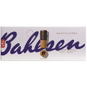 Вафельные трубочки BAHLSEN [В10] WAFFELETTEN DARK в горьким шоколадом 100г*12