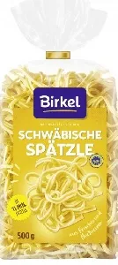 Макароны BIRKEL Schwäbische Spätzle g.g.A. Домашняя лапша 500г*8 Макароны BIRKEL Schwäbische Spätzle g.g.A. Домашняя лапша 500г*8