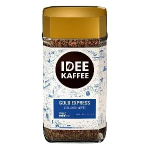 Кофе IDEE KAFFEE Gold-Express растворимый, сублимированный (араб.80%/робус.20%) /стекло/ 100г*6