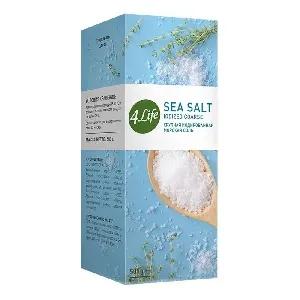 Соль 4LIFE йодированная морская КРУПНАЯ /картон/ 500г*12