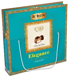 Конфеты Dy`Nastie шоколадные ELEGANCE шоколадные "Миндаль-кокос" /упак. с ручкой/ 205г*5