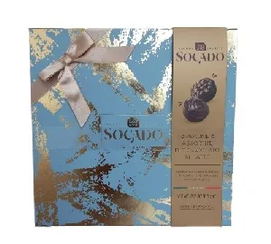 Конфеты SOCADO ассорти из молочного шоколада "Граффити" /картон/ 200г*8