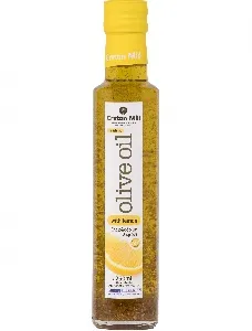 Масло CRETAN MILL оливковое E.V. с лимоном /стекло/ 250мл*6