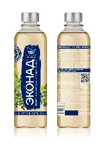 Лимонад ЭКОНАД безалкогольный газированный СТРОЙНОСТЬ /стекло/ 500мл*8