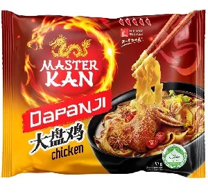 ***Лапша MASTER KAN "Dapanji chicken" с курицей /пакет/ 97г*20