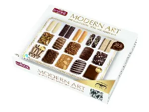 Набор печенья и вафель Henry Lambertz Modern Art /картон/ 491г*8