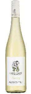 Вино безалкогольное HANS BAER белое "Riesling" /стекло/ 0,75л*6