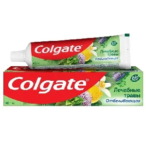 Colgate З/паста Лечебные травы Отбеливающая 100мл /12*48 /