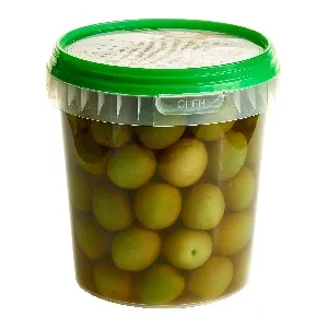 Оливки FIOR DI TERRA зеленые Белла ди Чериньола с/к (нетто 500г) /пластик/ 930г*9