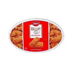 Печенье GODINN Bicoff Печенье карамельное Spéculoos овал /жесть/ 100г*12