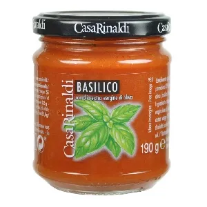 Соус томатный Casa Rinaldi с базиликом /стекло/ 190г*12