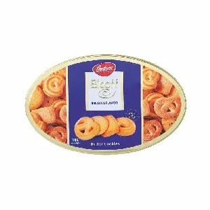 Печенье GODINN Bicoff Ассорти сдобного печенья (синяя банка) овал /жесть/ 100г*12 Печенье GODINN Bicoff Ассорти сдобного печенья (синяя банка) овал /жесть/ 100г*12