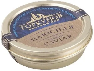 Икра ГОРКУНОВ черная Паюсная /жесть/ 50г*1 Икра ГОРКУНОВ черная Паюсная /жесть/ 50г*1