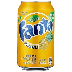 Напиток FANTA PINEAPPLE (США) Ананас сильногазированный /жесть/ 0,355*12