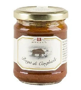 Соус BREZZO Чингиале томатный соус с кусочками кабана /стекло/ 180г*12