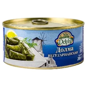 Долма DELPHI вегетарианская /жесть/ 280г*12