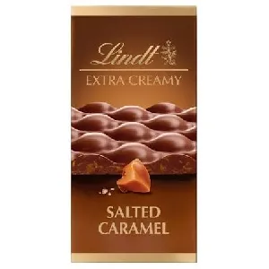Шоколад LINDT Extra Creamy SALTED CARAMEL молочный с соленой карамелью 80г*17 Шоколад LINDT Extra Creamy SALTED CARAMEL молочный с соленой карамелью 80г*17