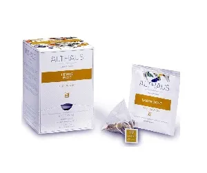 Чай ALTHAUS Lemon Mint Лимон Минт (2,75г*15) пирамидки /картон/ 41,25г*12