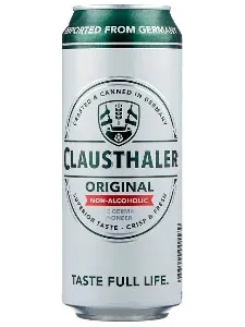 Пиво CLAUSTHALER ORIGINAL безалкогольное /жесть/ 0,5л*24